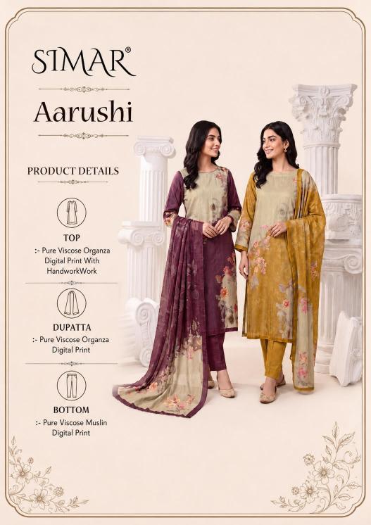 Glossy simar aarushi sambalpuri dress material wholesale